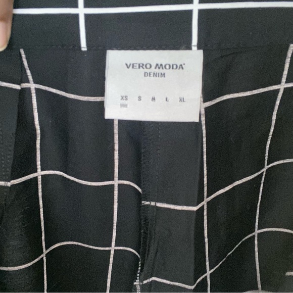 Vero moda Cotton checked pants / checker trousers - Picture 11 of 11